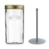 Kilner Pickle Jar with Lifter 1 Litre  - 1