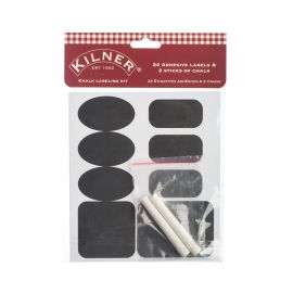 Kilner 26 Piece Chalk Labelling Set